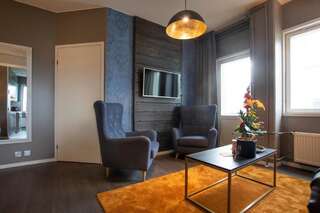 Апарт-отели Golden Circle Suites Рованиеми Семейные апартаменты Делюкс с собственной сауной-4