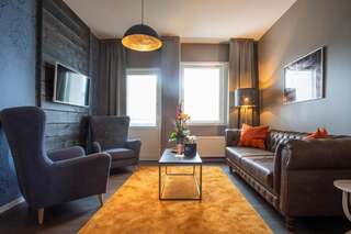 Апарт-отели Golden Circle Suites Рованиеми Семейные апартаменты Делюкс с собственной сауной-5